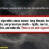 Big Tobacco Forced to Tell Truth