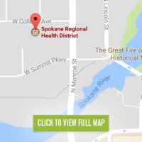 Spokane Regional Health District Map